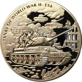 Монета Африка 100 $ 2008 Серебро Либерия - изображение 57