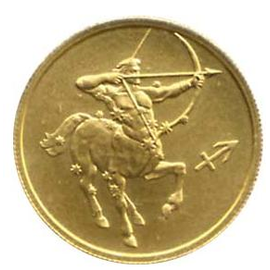 Монета Стрелец 25 рублей 2002 Золото Россия - изображение 55