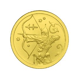 Монета Стрелец 25 рублей 2005 Золото Россия - изображение 55