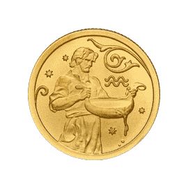 Монета Водолей 25 рублей 2005 Золото - изображение 55