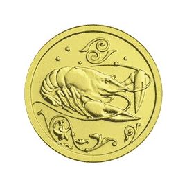 Монета Рак 25 рублей 2005 Золото Россия - изображение 55