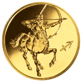 Монета Стрелец 50 рублей 2003 Золото Россия - изображение 55