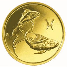 Монета Рыбы 50 рублей 2004 Золото Россия - изображение 55