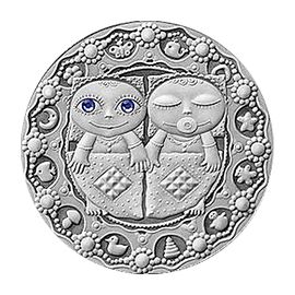 Монета Близнецы 20 рублей 2009 Серебро - изображение 43