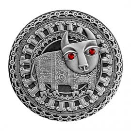 Монета Телец 20 рублей 2009 Серебро Беларусь - изображение 43