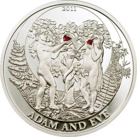 Монета Австралия и Океания 2 $ 2011 Серебро Палау - изображение 37