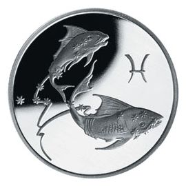 Монета Рыбы 2 рубля 2003 Серебро Россия - изображение 55