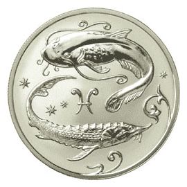 Монета Рыбы 2 рубля 2005 Серебро Россия - изображение 55