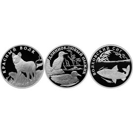 Монета Наборы монет России 1 рубль 2005 Серебро Россия - изображение 49