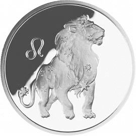 Монета Лев 2 рубля 2002 Серебро Россия - изображение 55