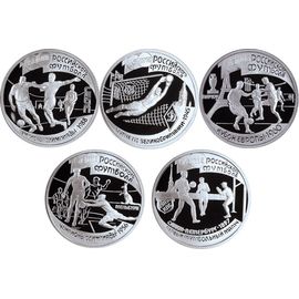 Монета Наборы монет России 1 рубль 1997 Серебро Россия - изображение 49