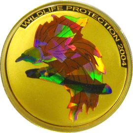 Монета Монеты иностранных государств 100 франков 2004 Золото Конго - изображение 121