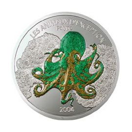 Монета Африка 10 франков 2004 Серебро Конго - изображение 57