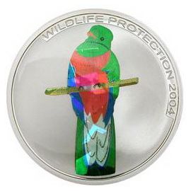 Монета Африка 10 франков 2004 Серебро Конго - изображение 43