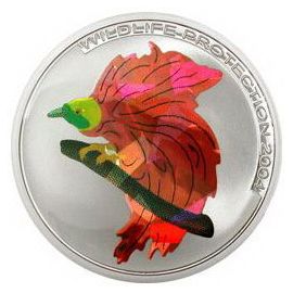 Монета Африка 10 франков 2004 Серебро Конго - изображение 57