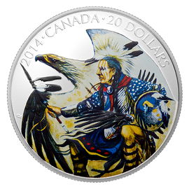 Монета Северная Америка 20 $ 2014 Серебро Канада - изображение 53