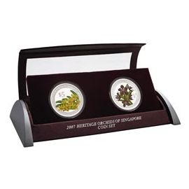 Монета Наборы монет иностранных государств 5$ 2007 Серебро Сингапур - изображение 31