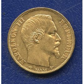 Монета Франция 20 франков 1857 Золото Франция - изображение 46