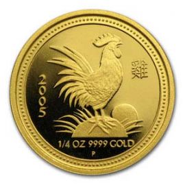 Монета Год Петуха 25 долларов 2005 Золото Австралия - изображение 55