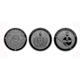 Монета Наборы монет России 3*3 рублей 2016 Серебро Россия - изображение 49