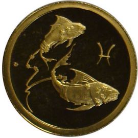 Монета Рыбы 25 рублей 2003 Золото Россия - изображение 55