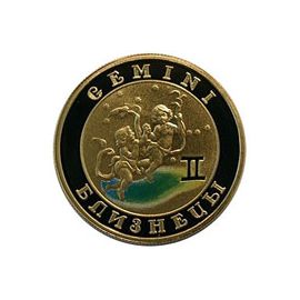 Монета Близнецы 10000 драм 2009 Золото - изображение 43