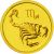 Монета Скорпион 25 рублей 2002 Золото Россия - изображение 55