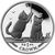 Монета Европа 1 крона 2001 Серебро о-в Мэн - изображение 62