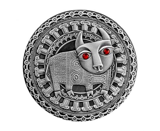 Монета Телец 20 рублей 2009 Серебро Беларусь - изображение 43