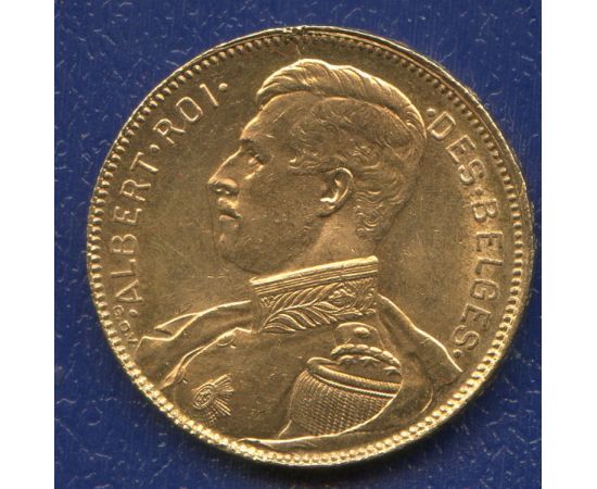 Монета Бельгия 20 франков 1914 Золото Бельгия - изображение 43