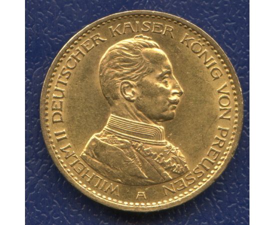 Монета Германия 20 марок 1913 Золото Пруссия - изображение 49 Монета Германия 20 марок 1913 Золото Пруссия - изображение 49