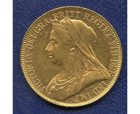 Монета Великобритания 2 фунта 1893 Золото Англия - изображение 46