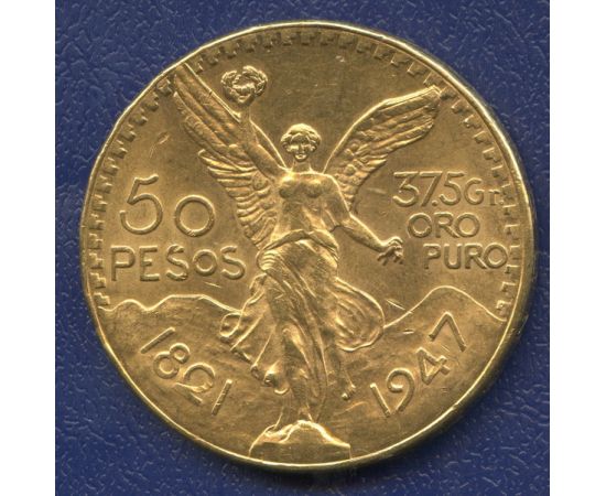 Монета Мексика 50 песо 1947 Золото Мексика - изображение 46 Монета Мексика 50 песо 1947 Золото Мексика - изображение 46