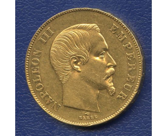 Монета Франция 50 франков 1855 Золото Франция - изображение 49