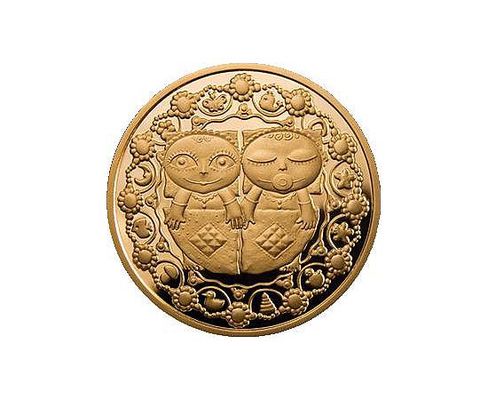 Монета Близнецы 100 рублей 2011 Золото - изображение 43