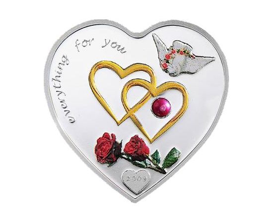 Монета Австралия и Океания 5 $ 2009 Серебро Палау - изображение 37