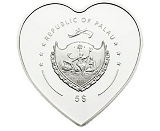 Монета Австралия и Океания 5 $ 2009 Серебро Палау - изображение 38