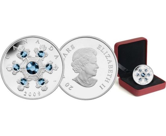 Монета Северная Америка 20 $ 2009 Серебро Канада - изображение 66