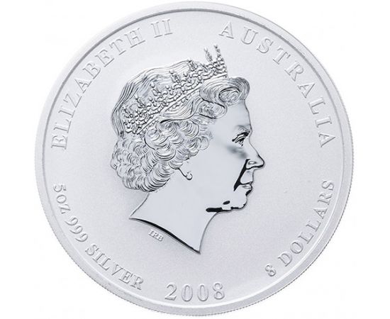 Монета Год Крысы 8 долларов 2008 Серебро Австралия - изображение 56 Монета Год Крысы 8 долларов 2008 Серебро Австралия - изображение 56