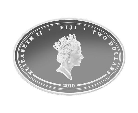 Монета Наборы монет иностранных государств 2 $ 2010 Серебро Фиджи - изображение 47