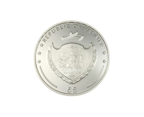 Монета Австралия и Океания 5 $ 2006 Серебро Палау - изображение 38