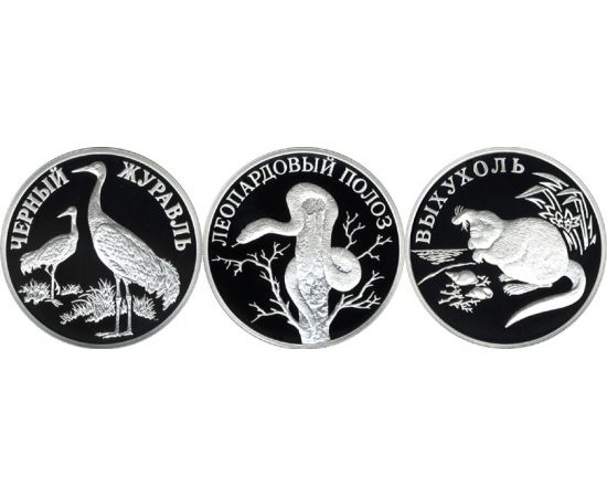 Монета Наборы монет России 1 рубль 2000 Серебро Россия - изображение 49