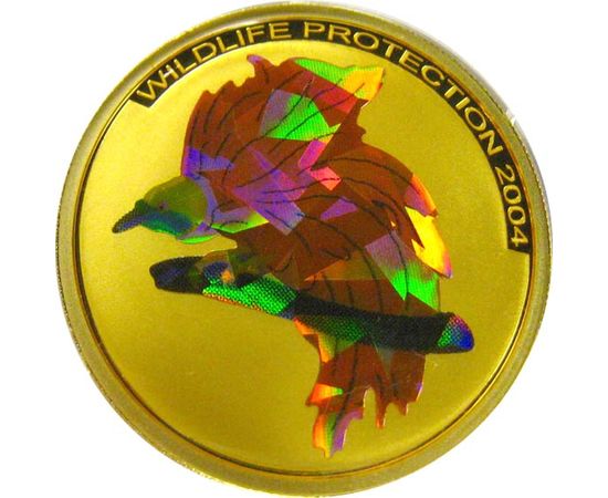 Монета Монеты иностранных государств 100 франков 2004 Золото Конго - изображение 121