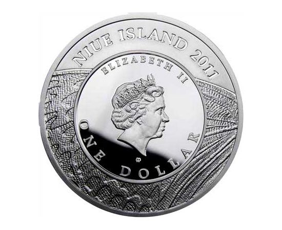 Монета Австралия и Океания 1 $ 2011 Серебро Ниуэ - изображение 41