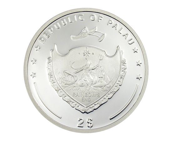 Монета Австралия и Океания 2 $ 2010 Серебро Палау - изображение 38 Монета Австралия и Океания 2 $ 2010 Серебро Палау - изображение 38