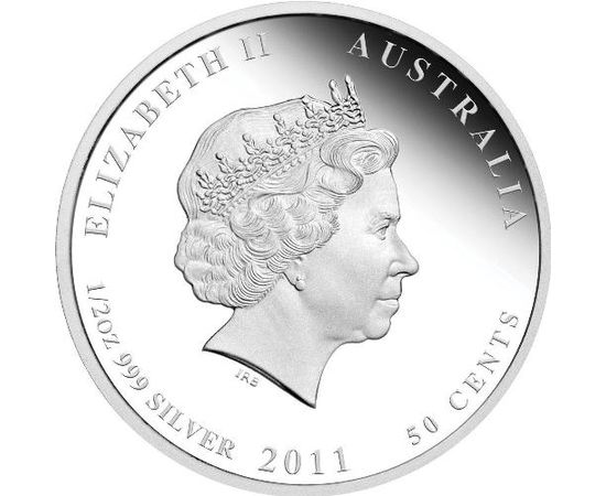 Монета Австралия и Океания 50 центов 2011 Серебро Австралия - изображение 55 Монета Австралия и Океания 50 центов 2011 Серебро Австралия - изображение 55