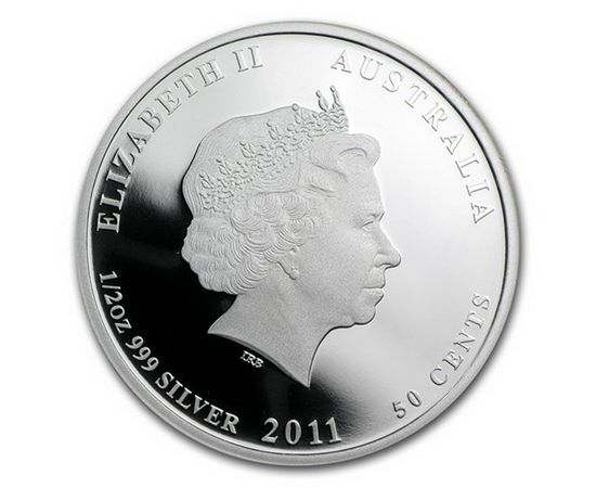 Монета Австралия и Океания 50 центов 2011 Серебро Австралия - изображение 54 Монета Австралия и Океания 50 центов 2011 Серебро Австралия - изображение 54