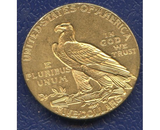 Монета Америка 5 $ 1911 Золото США - изображение 44
