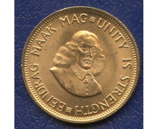 Монета ЮАР 2 ранда 1966 Золото ЮАР - изображение 50
