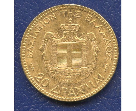 Монета Греция 20 драхм 1884 Золото Греция - изображение 50 Монета Греция 20 драхм 1884 Золото Греция - изображение 50